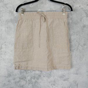 Vintage 90's Petite Allen Allen Khaki Skirt